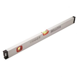 Nivel Medición Tubular 2 Burbujas 100cm Aluminio Bellota