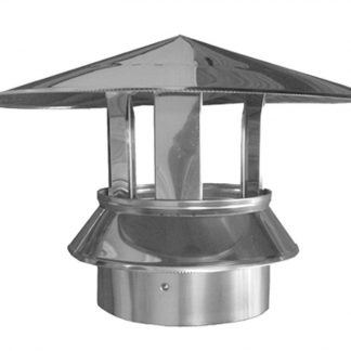 SOMBRERETE DP INOX 304 C/ABRAZ.30X200MM