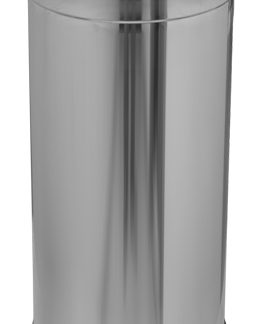 TUBO SP/SW INOX 304 430X100MM C/JUN.SILI