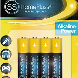 PILA ALKALINA HOMEPLUSS LR03(AAA) BL(4)