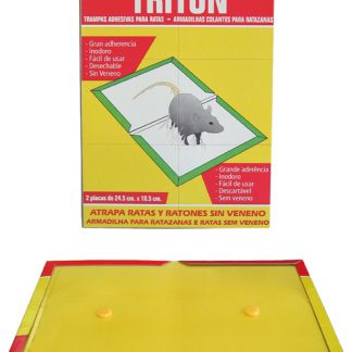 TRAMPA ADH.P/RATAS TRITON 24,5X18,5 2PZ