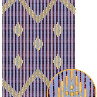 CORTINA NATURAL 1561 JAMAICA 90X200CM