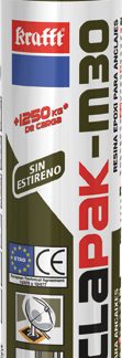 RESINA EPOXI ANCLAPACK M-30 62123 380ML