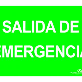 SEÃ‘AL FOTOLUMINES.SALIDA EMERGEN.EV101
