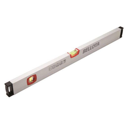 Nivel Medición Tubular 2 Burbujas 060cm Aluminio Bellota
