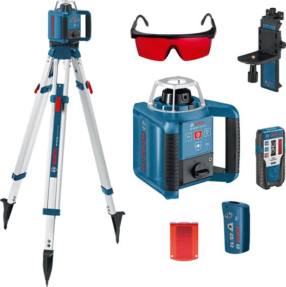 NIVEL LASER ROTATIVO GRL300HV SET BOSCH