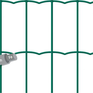MALLA ELECTROSOLDADA PVC EUROPLAST100X50 25X1,50M