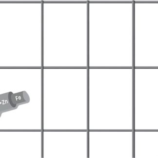 MALLA ELECTROSOLDADA GALVANIZADA FIRST 25X25X1,6 25X1,00M