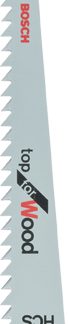 HOJA SIERRA SABLE P/KEO S644D 150MM BLISTER DE DOS UNIDADES BOSCH