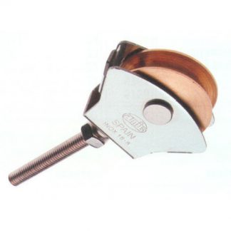 POLEA 23 A.INOX/LATON TUERCA-50