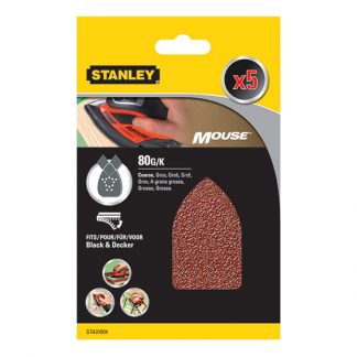 ACCESORIO STANLEY STA31004XJ 5 LIJAS PARA MOUSE G-080
