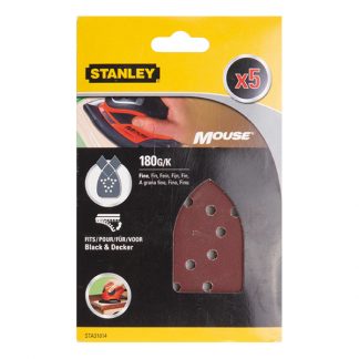 ACCESORIO STANLEY STA31014XJ 5 LIJAS PARA MOUSE G-180