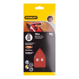 ACCESORIO STANLEY STA31447XJ 5 LIJAS TRIANGULAR VELCRO G-120