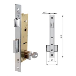 CERRADURA EMBUTIR 1995-32/6 AI
