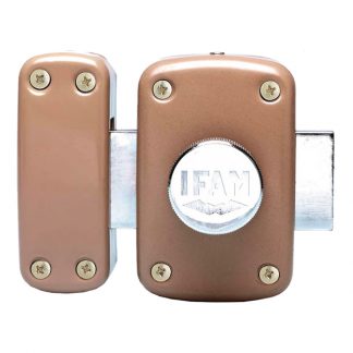 CERROJO B5.50HP CON CILINDRO LATONADO