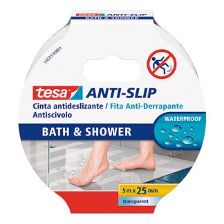 CINTA ANTIDESLIZANTE 55533-5X25 TRANSP.