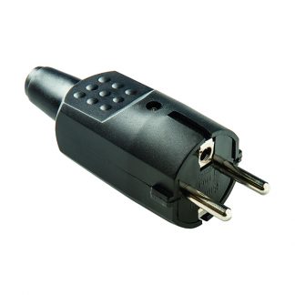 CLAVIJA 1104 4,8MM TTL NEGRO 16A/250V