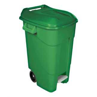 CONTENEDOR VERDE PEDAL 426001 120L T/VER