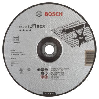 DISCO CONCAVO AS46T INOX BF 230X1,9X22,2