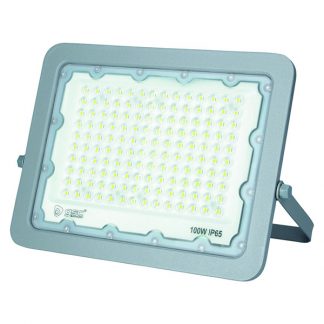 PROYECTOR LED GRIS 100W 9600L.6500K IP65