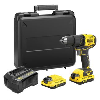TALADRO ATORNILLADOR SFMCD710C2KQW 18V 2BATERIAS 1,5AH STANLEY