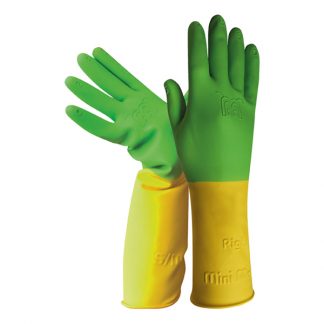 GUANTE LATEX NIÑOS H264 AMARI./VDE