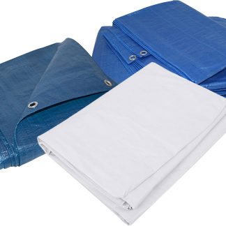 TOLDO POLIETILENO 90GR. 08X10MT. BLANCO