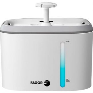 Fagor Bebedero Automático para Mascotas 2.5L con Multifiltración y Caudal Constante