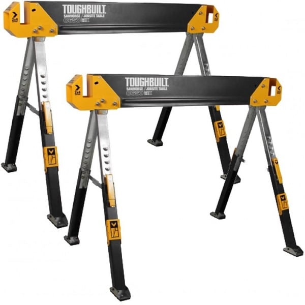 Pack 2 caballetes C650 mesa trabajo TOUGHBUILT